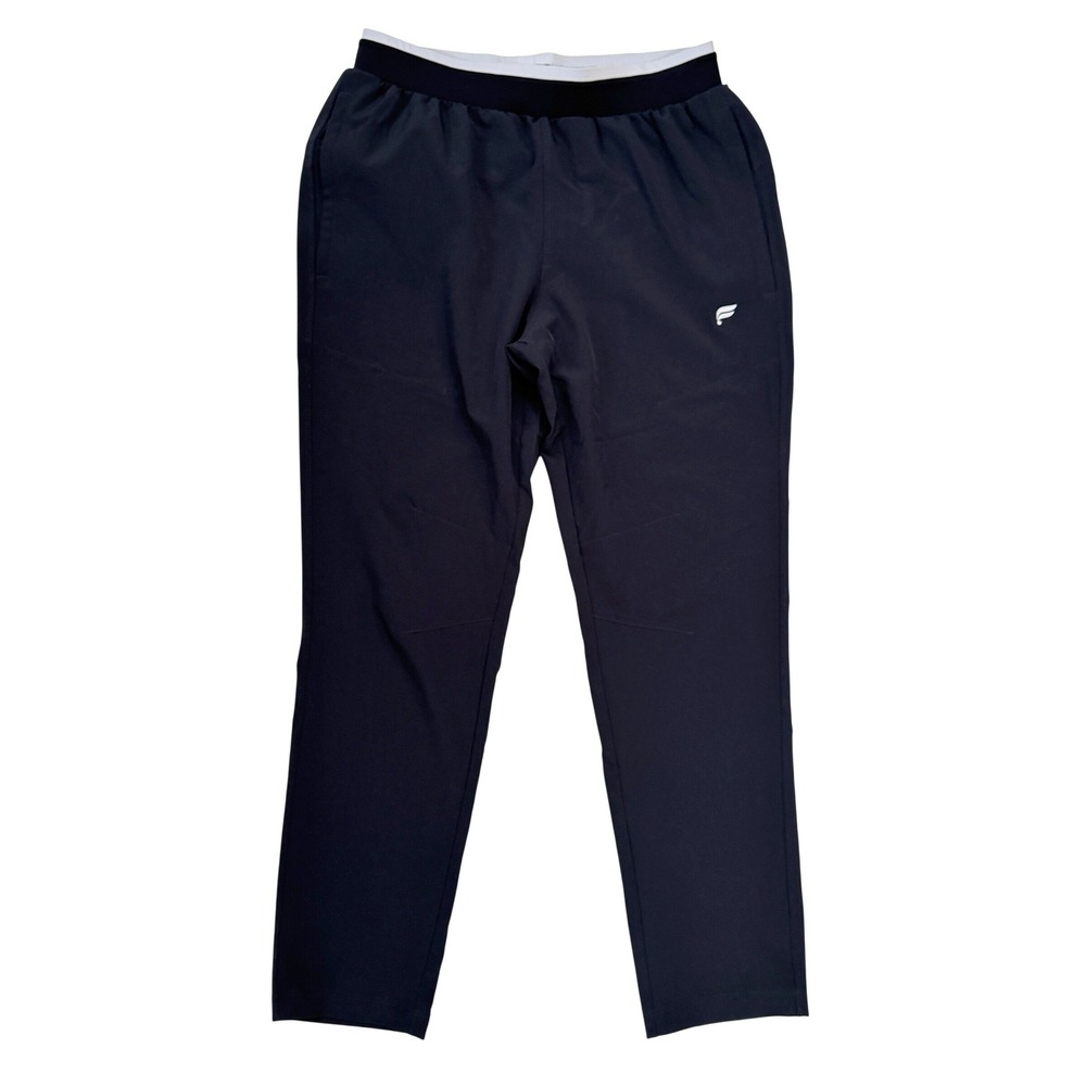 Fabletics Women Black Drawstring Athletic Pants‎ Joggers Activewear Size XS